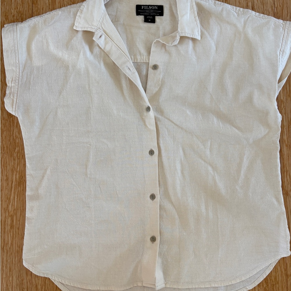 Filson Women Northwest Camp Shirt - Birch - Medium